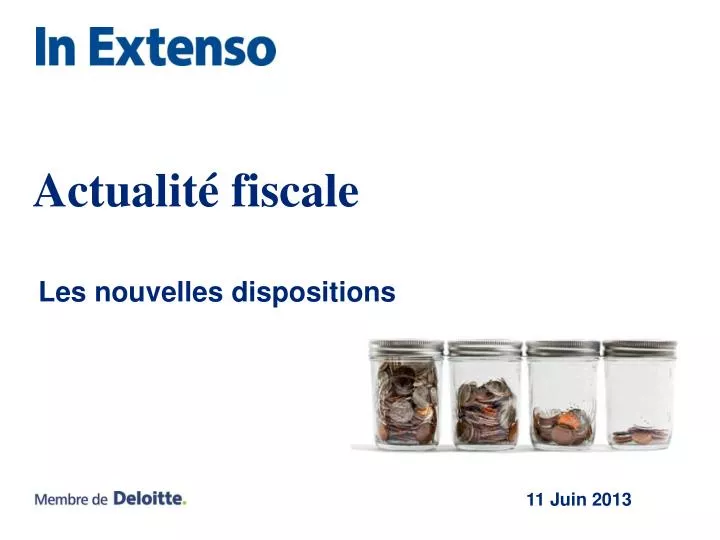 actualit fiscale