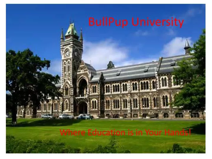 bullpup university