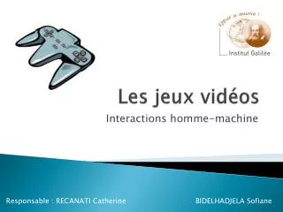 les jeux vid os