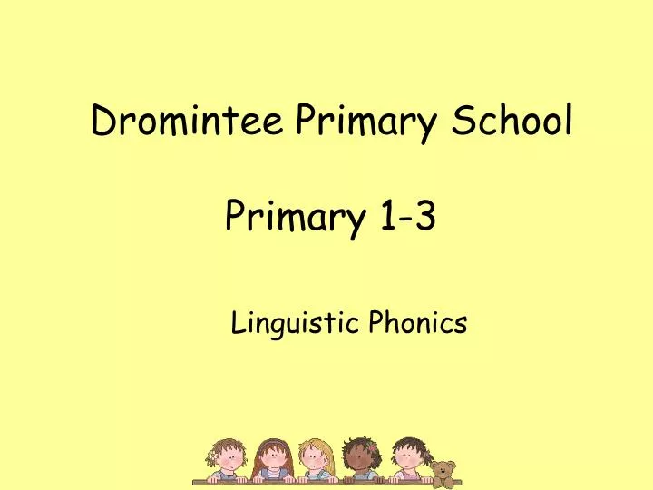 dromintee primary school primary 1 3