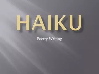 Haiku