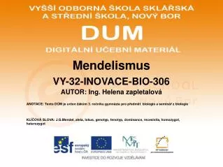 mendelismus