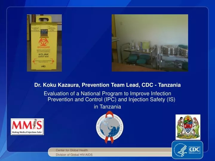 dr koku kazaura prevention team lead cdc tanzania