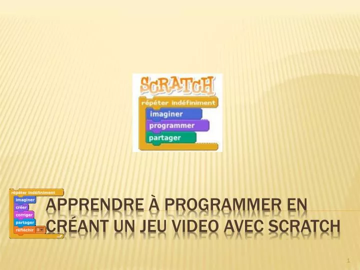 apprendre programmer en cr ant un jeu video avec scratch