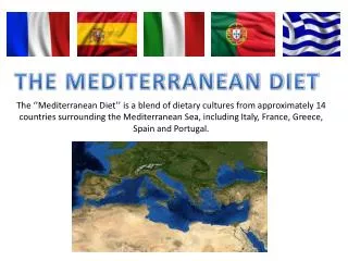 THE MEDITERRANEAN DIET