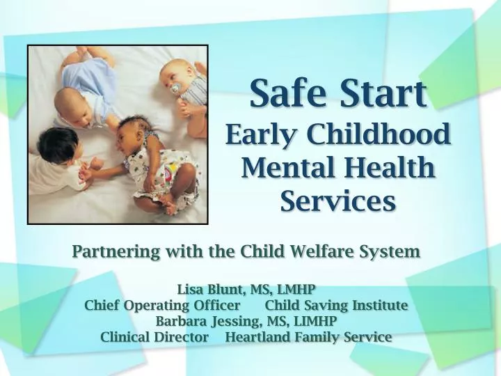 safe start early childhood mental health services