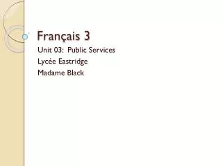 fran ais 3