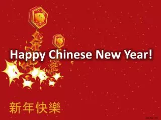 Happy Chinese New Year!