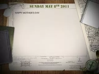 Sunday May 8 th 2011