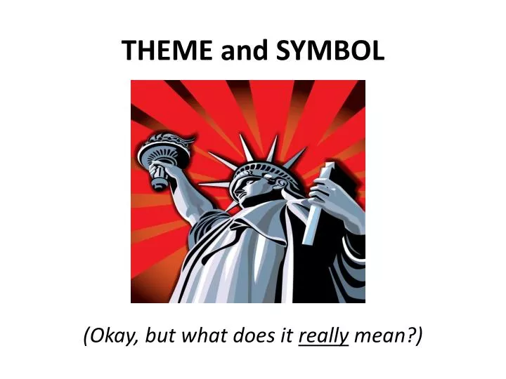 theme and symbol