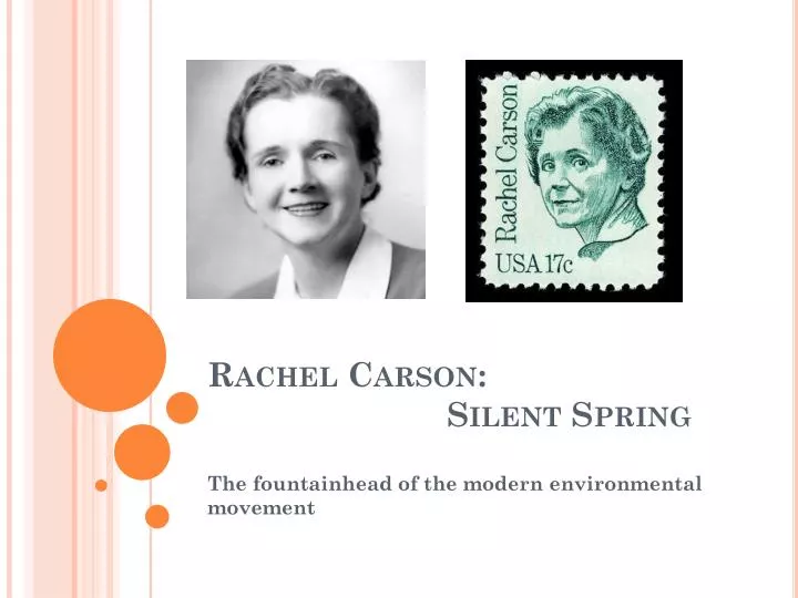 rachel carson silent spring