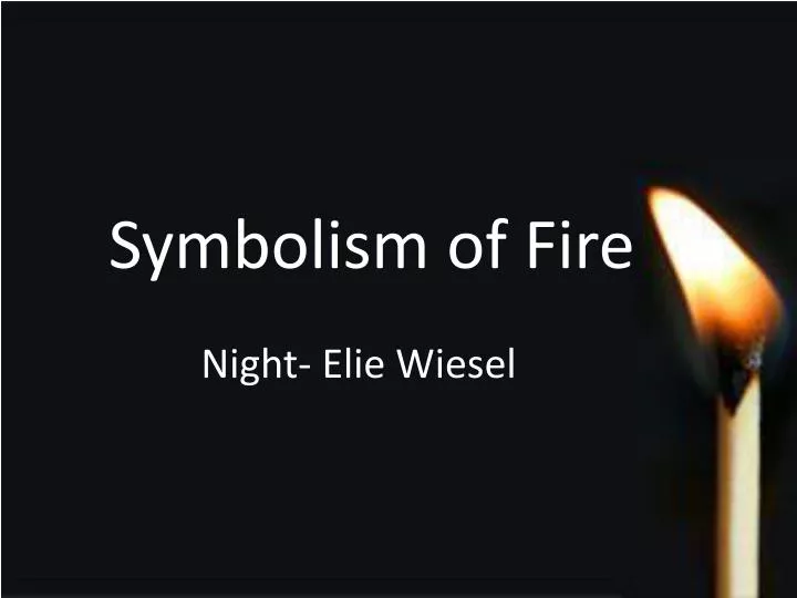 symbolism of fire