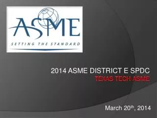 Texas Tech asme