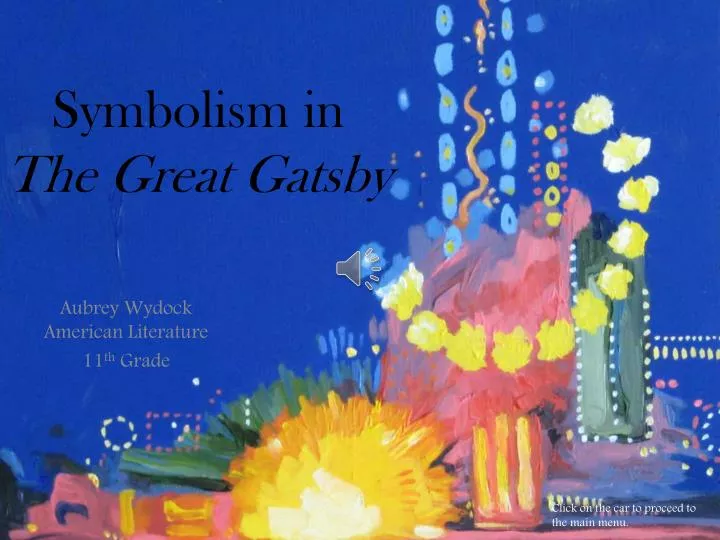 symbolism in the great gatsby