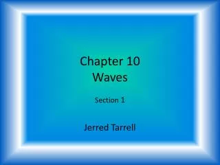 chapter 10 waves