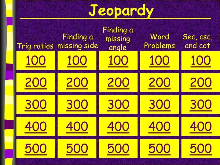 jeopardy