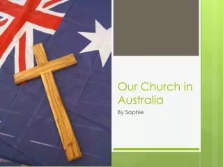 Our Church in Australia