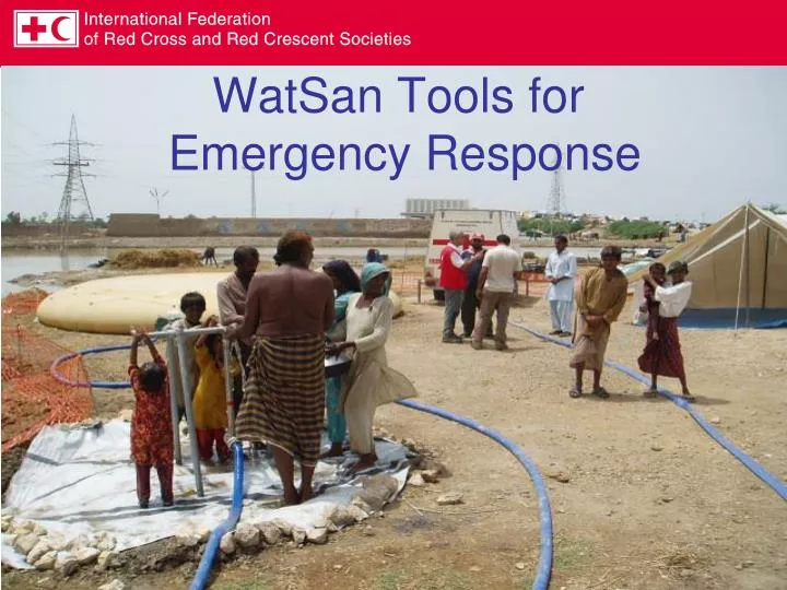 watsan tools for emergency response