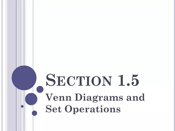 section 1 5