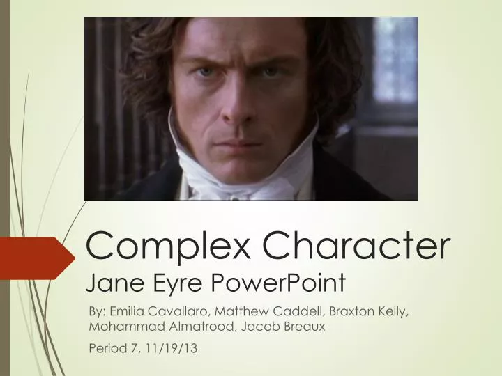 complex character jane eyre powerpoint