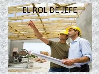 el rol de jefe
