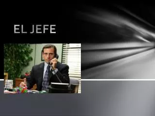 el jefe