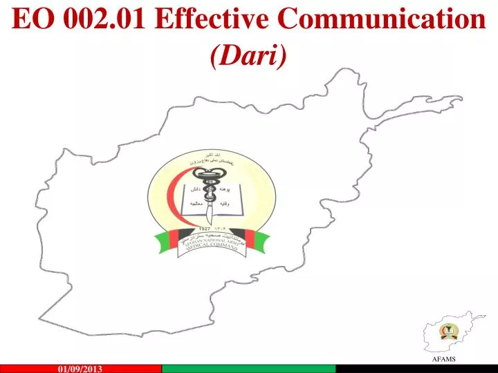 eo 002 01 effective communication dari