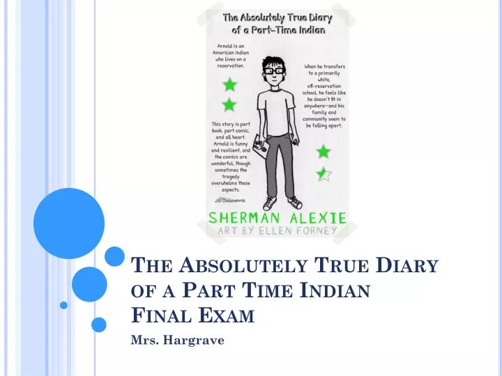 the absolutely true diary of a part time indian final exam