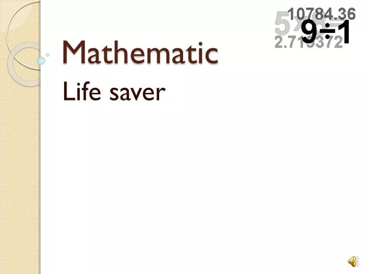 mathematic