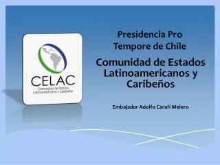 presidencia pro tempore de chile