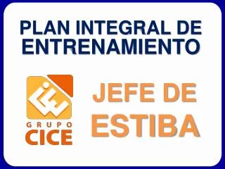 plan integral de entrenamiento