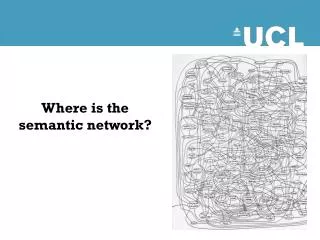 Where is the semantic network?