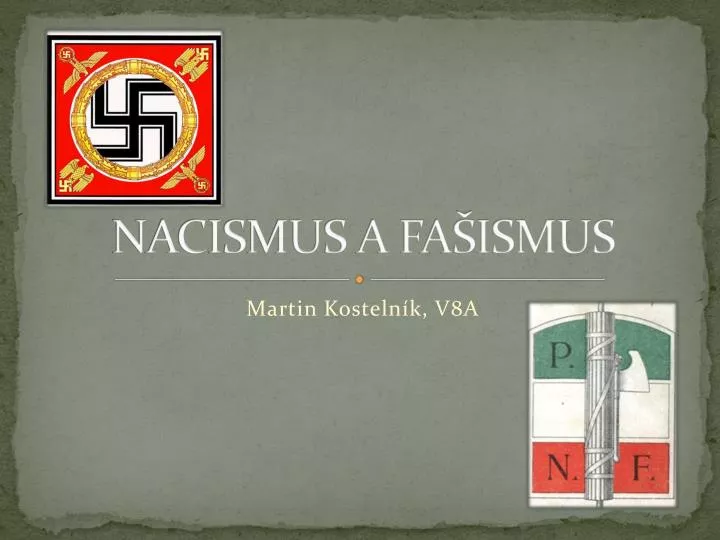 nacismus a fa ismus