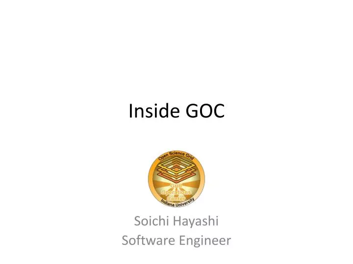 inside goc
