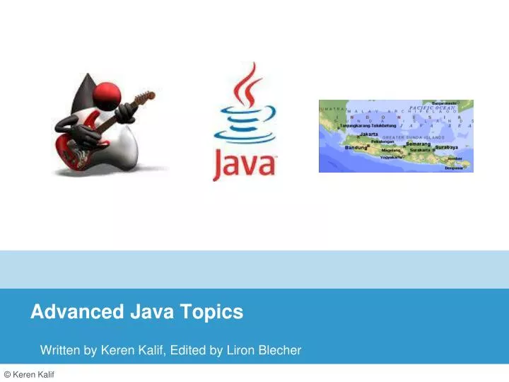 advanced java topics