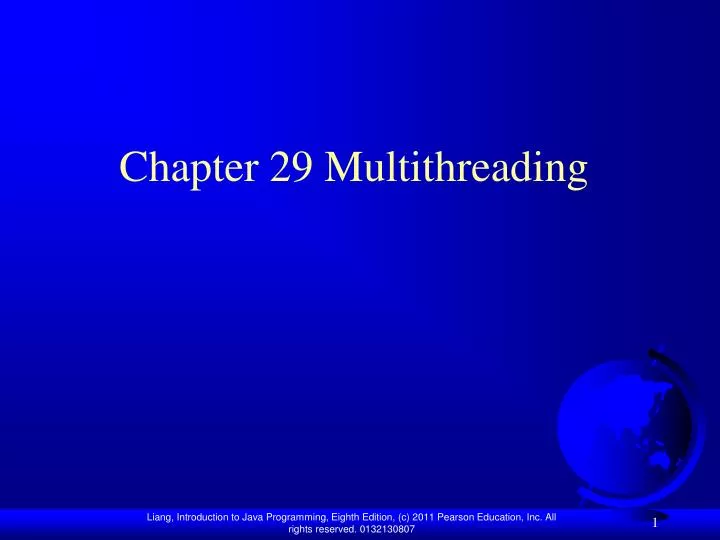 chapter 29 multithreading