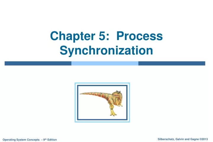 chapter 5 process synchronization