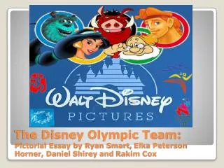 Disney Olympic Team: Source Log