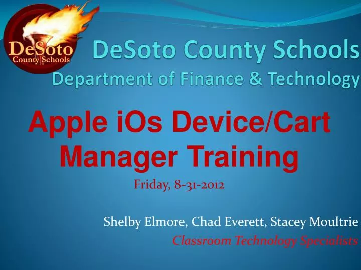 desoto county schools department of finance technology