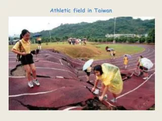 Athletic field in Taiwan