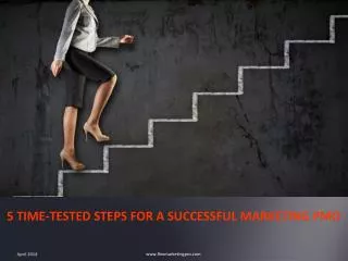 5 TIME-TESTED STEPS FOR A SUCCESSFUL MARKETING PMO