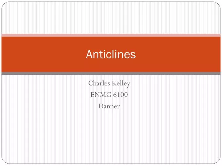 anticlines