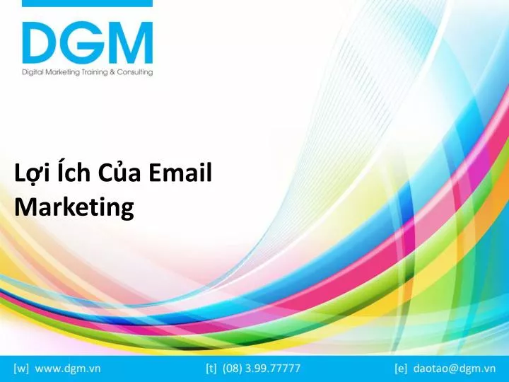 l i ch c a email marketing