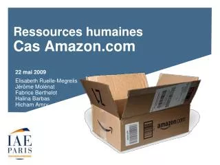 ressources humaines cas amazon com