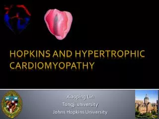 Hopkins and Hypertrophic cardiomyopathy