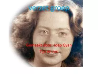 verzet groep