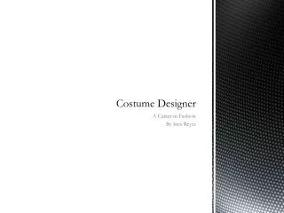 Costume Designer