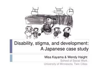 Disability, stigma, and development: A Japanese case study