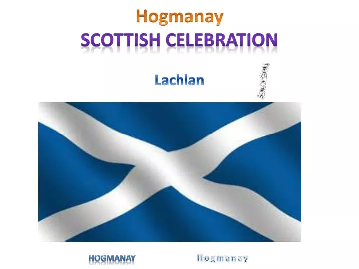 hogmanay scottish celebration