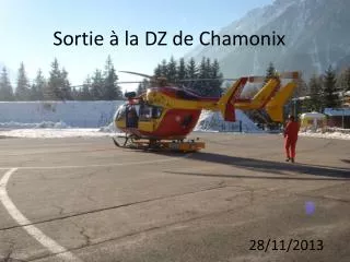 sortie la dz de chamonix